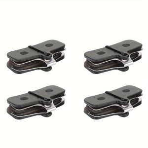 4 Pairs Of Resin Semi-metal Bicycle Disc Brake Pads, Bicycle Brake Parts, Brake Pad Set