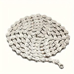 1pc Bicycle Chain - 6/7/8 Speed, 116 Knots, 1/2 x 3/32in, Heavy-Duty Steel - Suitable for Mountain, Road & Hybrid Bikes