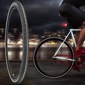 700x35C 1pc/2pcs Road Bike Tires with Reflective Sidewall - Suitable for Gravel, City, and Road Bikes