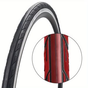 2 Pack 700x25C Bike Tire Foldable Repalcement Tires For Road Bicycle Cycling Racing Touring Road Bike